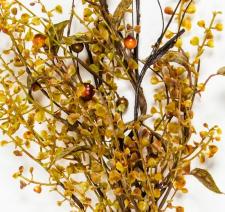 BOXWOOD/BERRY SPRAY WITH TWIGS, HW, 24 IN, OLIVE